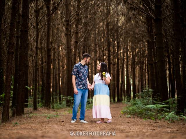 Ensaio de Casal de Ágata e Renan - Ensaio dos Padrinhos <3