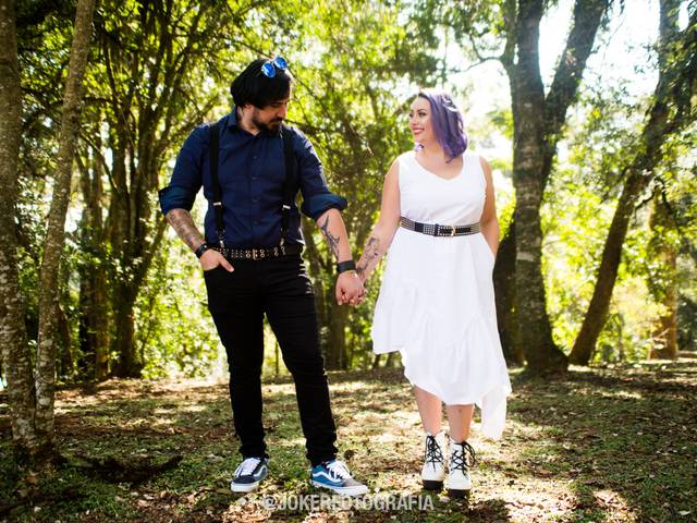 Casamento de Flávia e Diego - Casamento Rock n' Roll!!