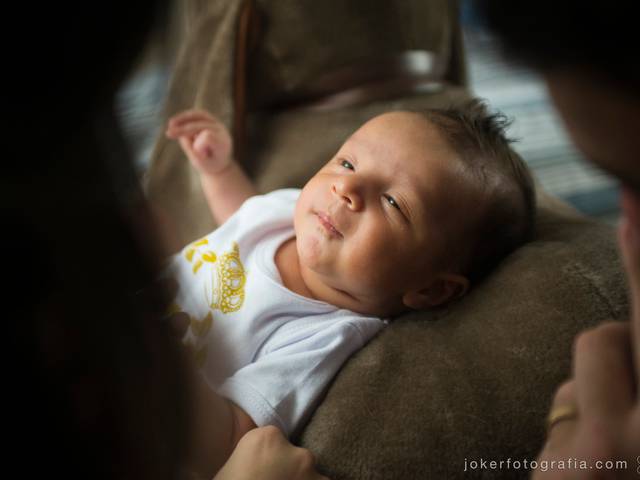 Gestante & Família de 1 mês do Thomas - acompanhamento