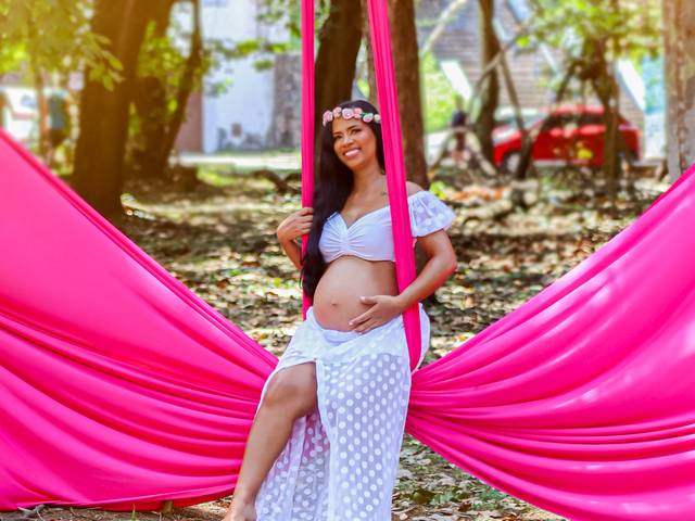 GESTANTE de Á espera de Lorena 