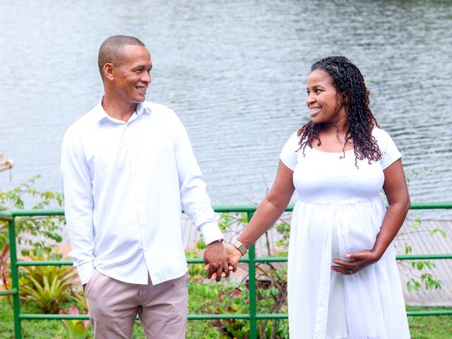 GESTANTE de Á espera de Yasmim