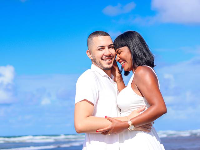 CASAL de Marcos e Nina 