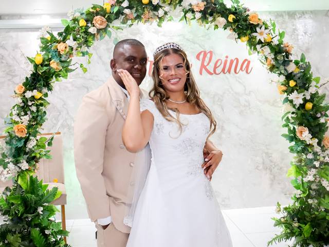 CASAMENTO de Elaine e Josúe