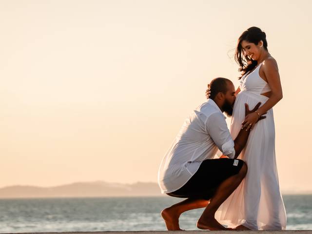 GESTANTE de Á espera de Diogo