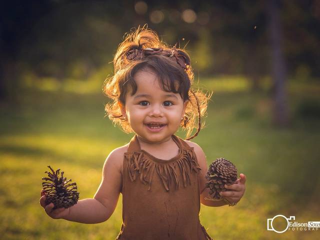 Infantil de Sofia de Índia