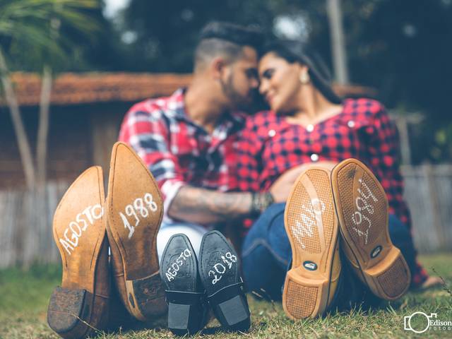 Grávidas de Heveline + Wagner = Lorenzo