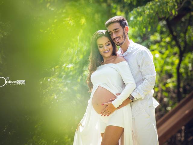 Grávidas de Yasmim e Hugo