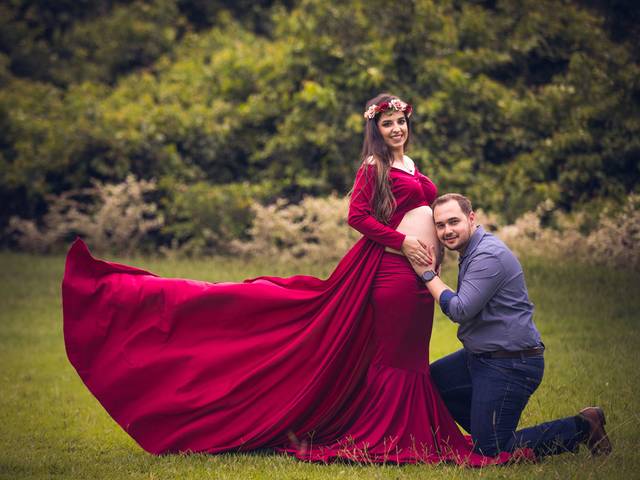 Grávidas de Sabrina e Hugo