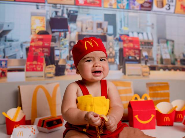 Acompanhamento de McDonald`s