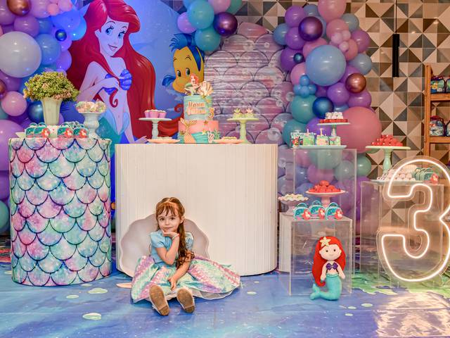 FESTA INFANTIL  de Maria Vitória e a Pequena Sereia 