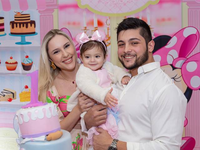 Aniversários de Maria Clara 1 Ano