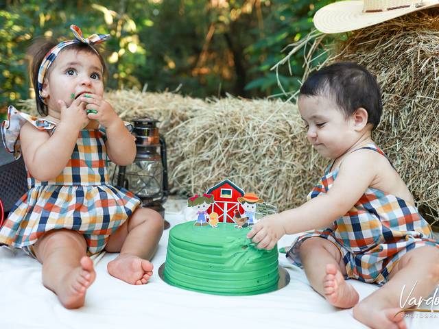 Ensaio de Smash the Cake - Antônio Luís e Maria Helena