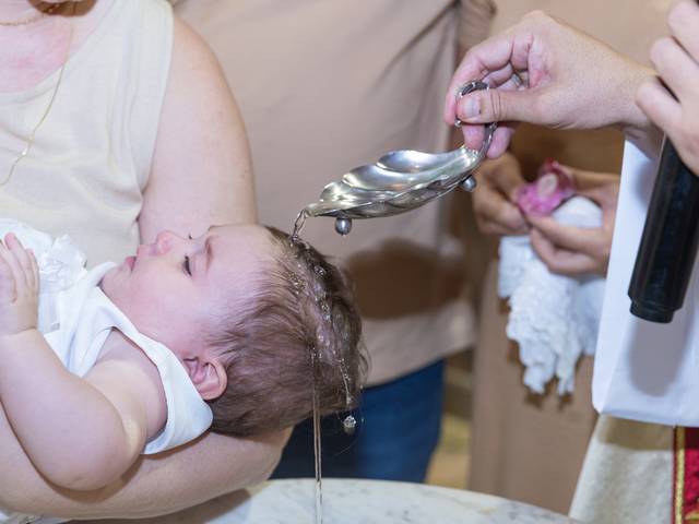 Batismo de Batizado Laura