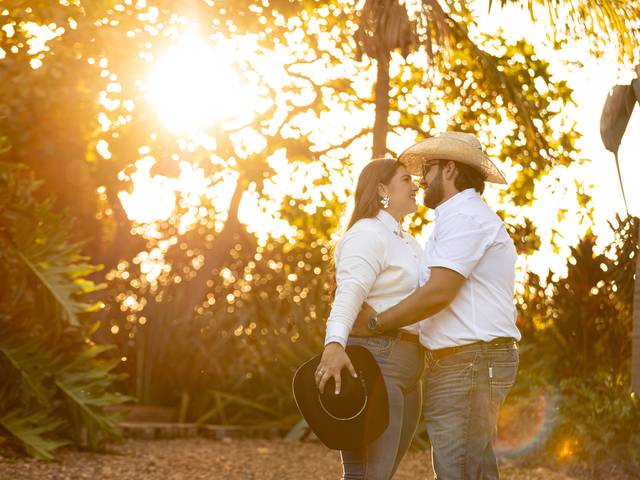 Ensaio de Júlia e Bruno