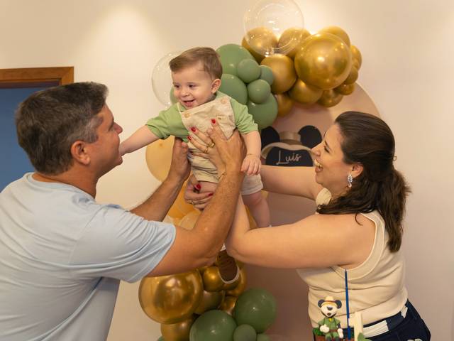 Aniversários de 1 Ano Luis Felipe
