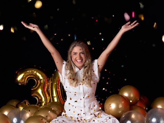 Ensaio de aniversário de Ensaio feminino de aniversário