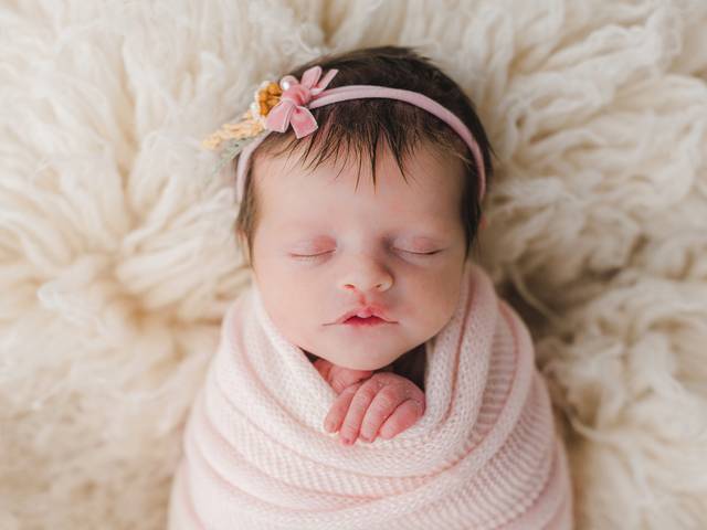 Newborn de Isadora - 8 dias