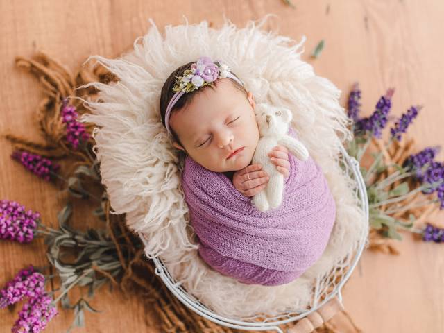 Newborn de Cecília - 23 dias