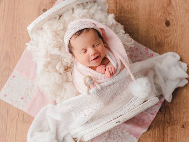 Newborn de Maria Valentina - 8 dias