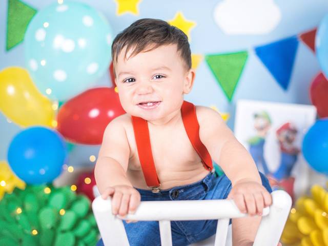 Smash The Cake de Pedro - 1 ano