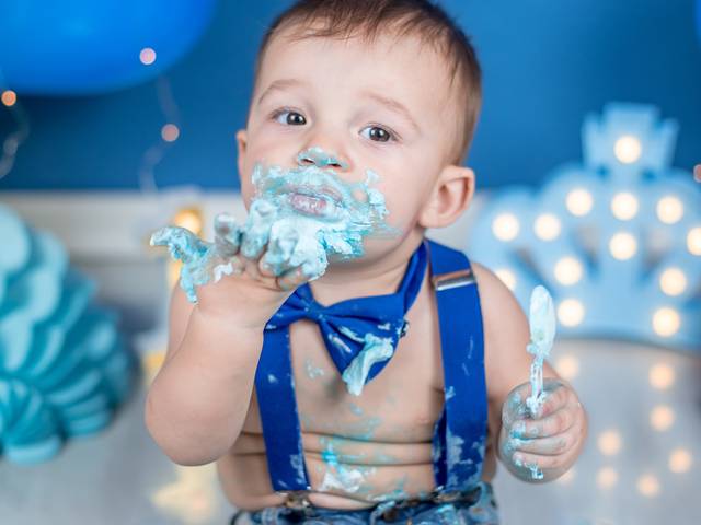 Smash The Cake de Arthur - 1 ano