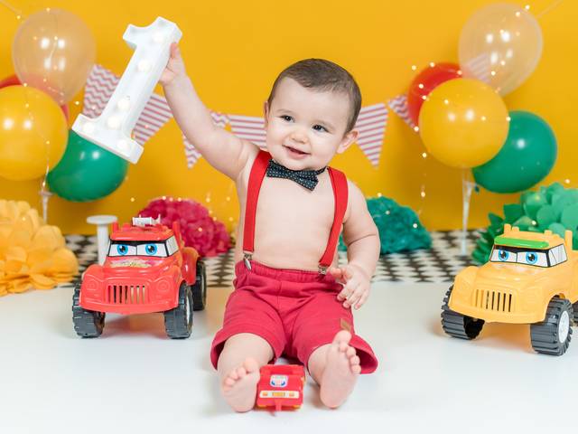 Smash The Cake de Joaquim - 1 ano