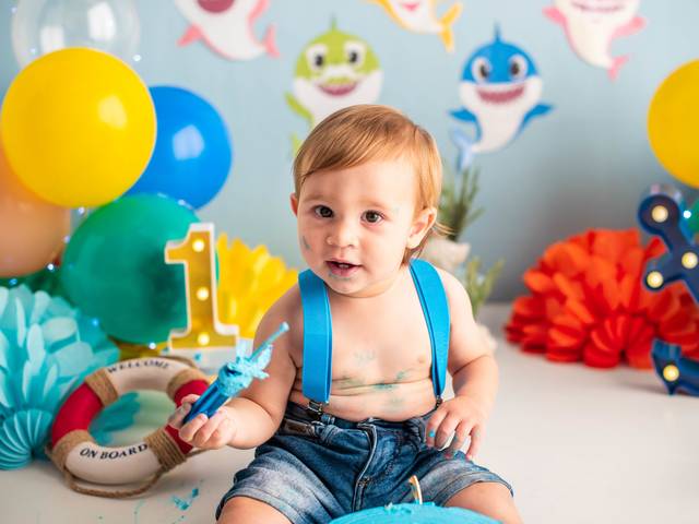 Smash The Cake de Vicente - 1 ano