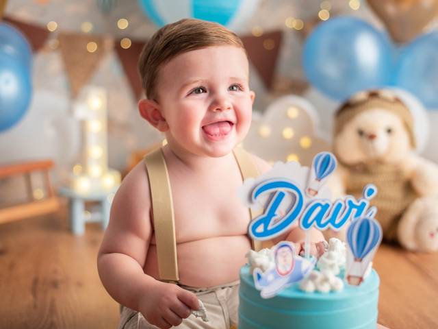 Smash The Cake de Davi - 1 ano