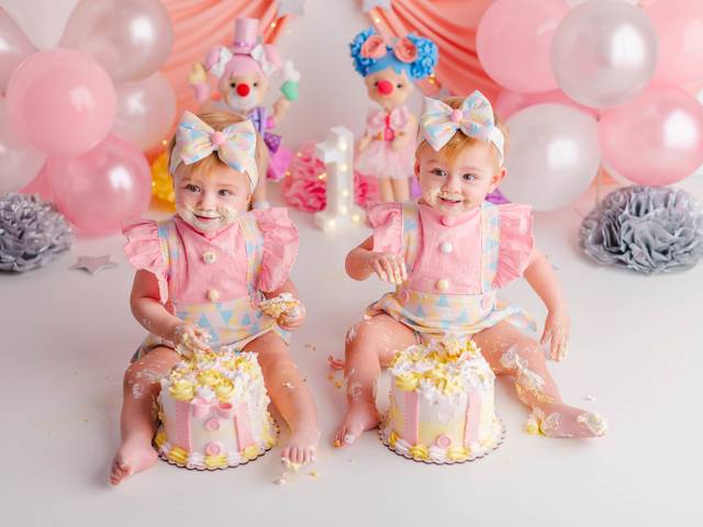 Smash The Cake de Helena e Martina - 1 ano