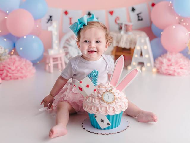 Smash The Cake de Alice - 1 ano