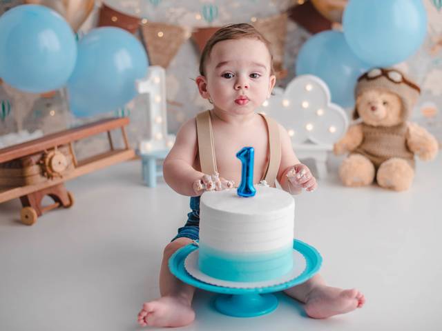 Smash The Cake de Heitor - 1 ano