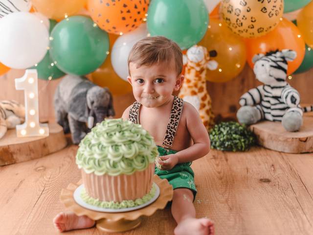 Smash The Cake de Gabriel -1 ano