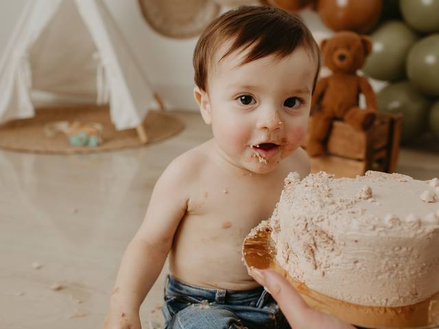 Meu primeiro ano de Smash the cake & Milk Bath - Duarte