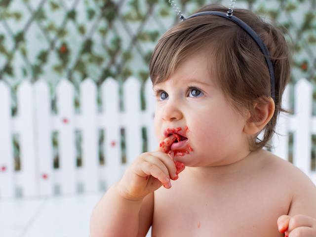 Meu primeiro ano de Smash the cake e Milk Bath - Joana