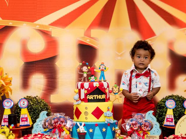 Aniversário Infantil de Arthur - 1 Ano