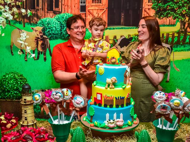 Doceria Nathaly - Bolo de aniversário do pequeno Matheus!