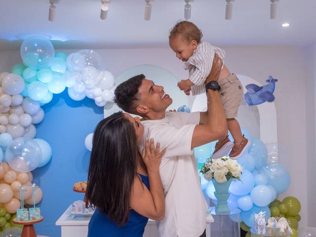 Aniversário Infantil de Aniversário de Gulherme 1 ano