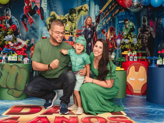 Aniversário Infantil de Aniversário do Davi no Brinkae Buffet Infantil