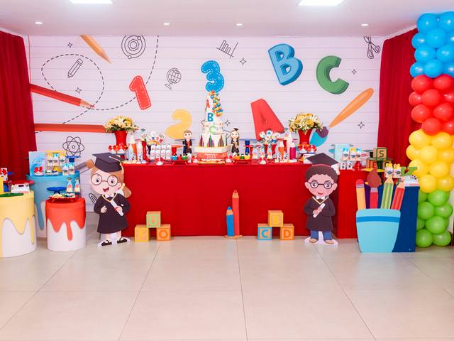 Formatura ABC de Formatura ABC no Colégio Vitória Régia