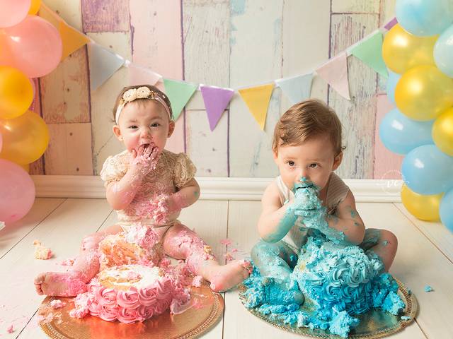 Smash The Cake de LINCOLN E RHAYSSA - 12 MESES 