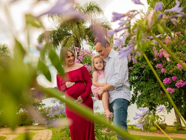 Gestantes de Alexandra e Família -  Aguardando a chegada da Cecília 