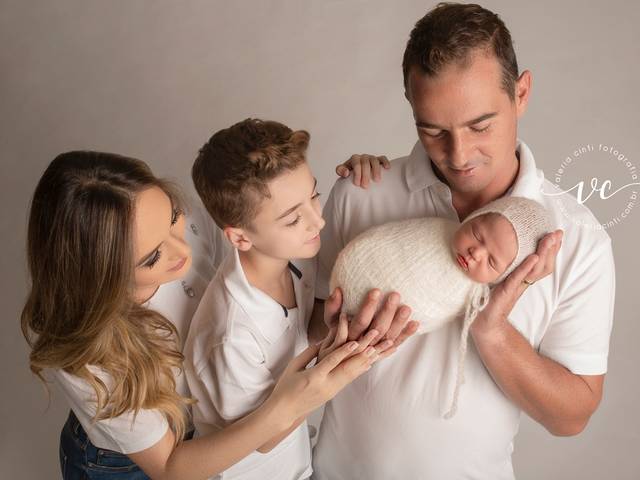NewBorn de Théo e Família 