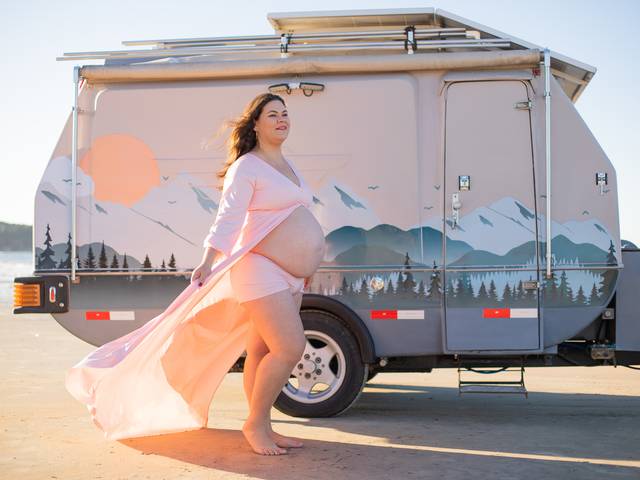 Gestante de Doce espera Alice