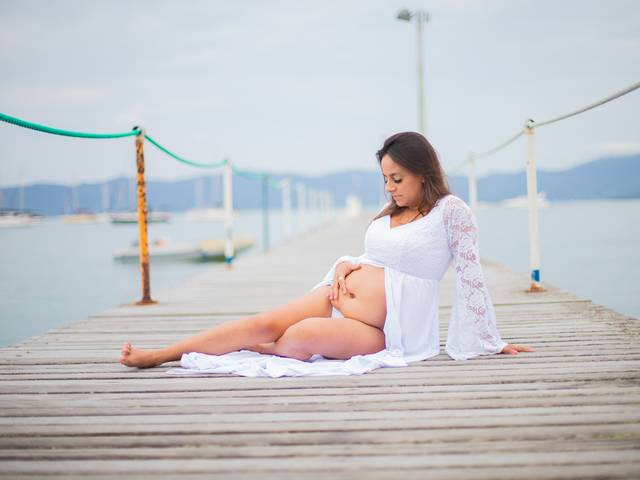 Gestante de Mamãe Estefani