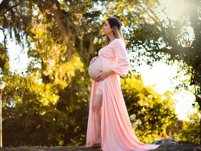 Gestante de Doce espera Esther 