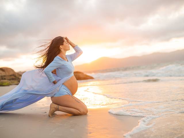 Gestante de Doce espera Agata