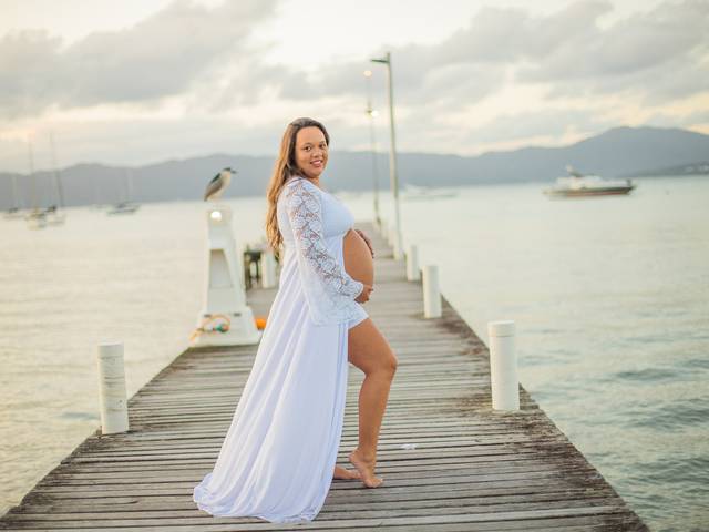 Gestante de Mamãe Thais