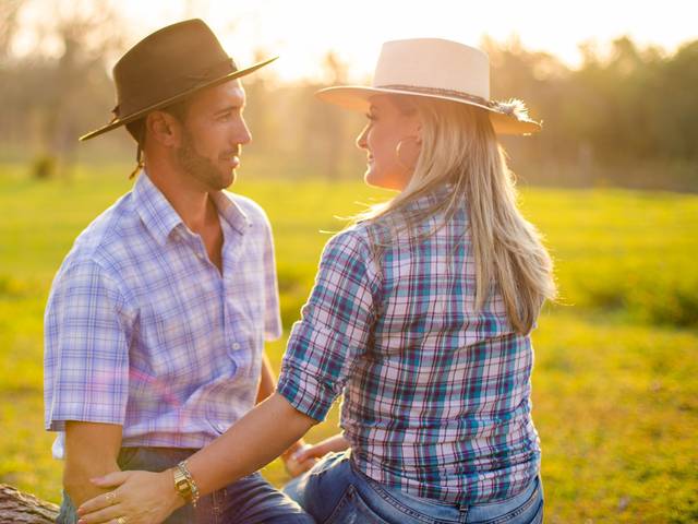 Ensaio de Casal de Leonardo & Jussara