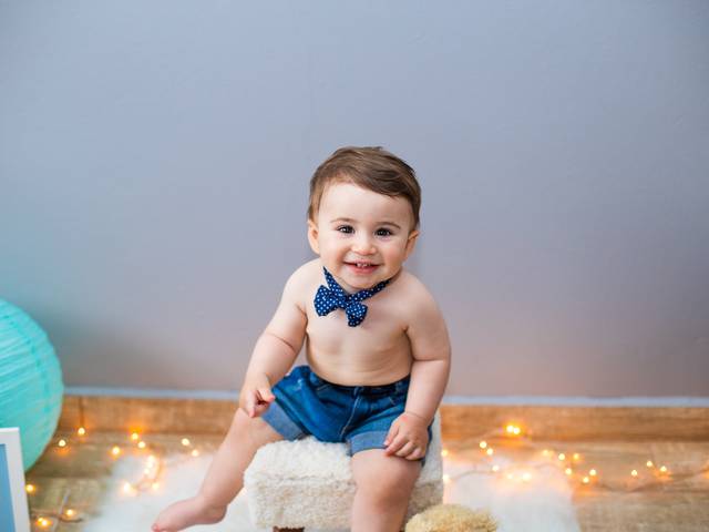 Infantil de Ensaio-  Smash The Cake Miguel