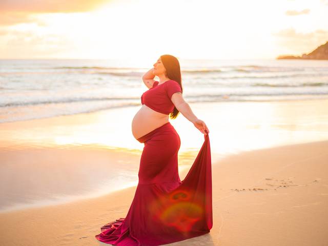 Gestante de Doce espera Noah